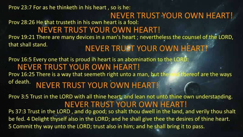 Never Trust Your Heart