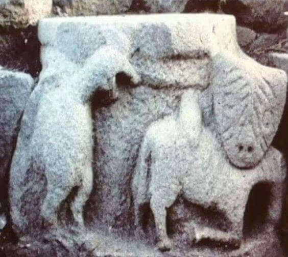 ancient carving