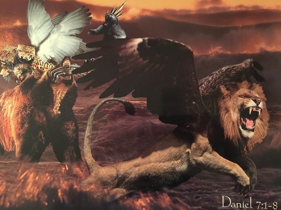 Daniel 7 four beasts